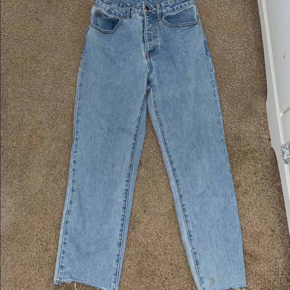 Size medium jeans (sold at brandy Melville)